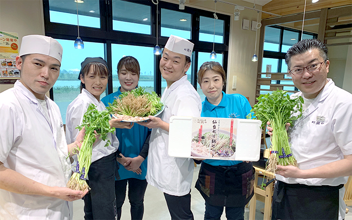 名取名産 美味なる根っこを食す「せり鍋セット」【今季の受付を再開!!】