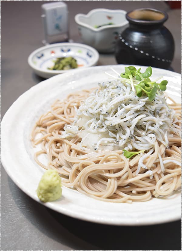しげ庵天ぷらそば冷